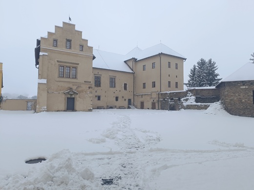 Informace o zimním provozu hradního parkánu