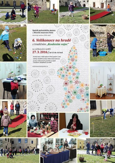 Koulení vajec na hradě 2016