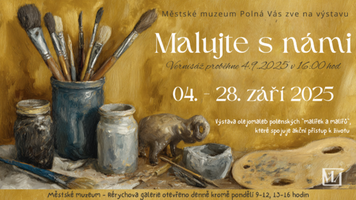MALUJTE S NÁMI JIŽ JEN DO NEDĚLE!