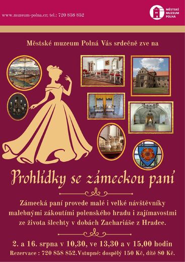 Prohlídky se zámeckou paní