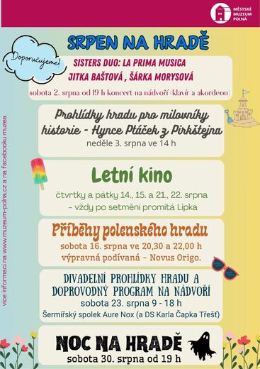 SRPEN NA HRADĚ - to je pořádná porce kultury, zábavy a zážitků