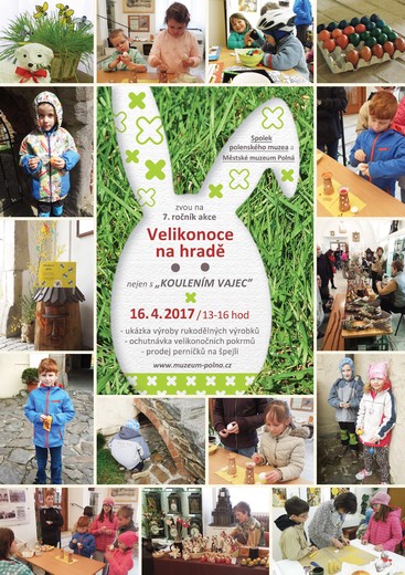 Koulení vajec na hradě 2017
